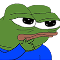 pepe_Thinking Discord emoji
