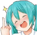 MikuFukU Discord Emoji