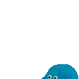 BlueGuyArriveDabThenLeave