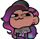 Sombra Hehe Discord Emoji