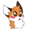 DEN_FoxBlush Discord Emoji