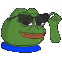 pepeSunglassesBling Discord Emoji
