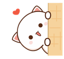 mochicat_peek Discord emoji