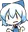 Cirno Shrug Discord Emoji