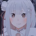 EmiliaPog Discord Emoji