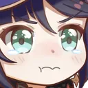 Mona Cry Discord Emoji