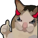 Devil Cat Discord Emoji