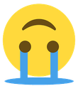 upsidedowncry Discord emoji