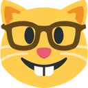 Cat Nerd Discord Emoji