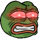 E Pepetriggered Discord Emoji