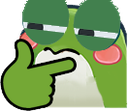 frog_think Discord emoji