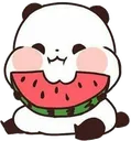panda_watermelon Discord Emoji