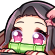 KnC_nezukopeep Discord emoji