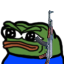 peepo_with_gun Discord emoji