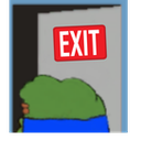 PeepoExit Discord emoji