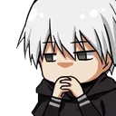 Kaneki Thinking Discord Emoji