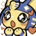 ankha_flushed