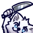 Fox Knife Discord Emoji