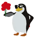 PinguinoFlor