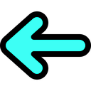 arrowturquoiseleft Discord emoji