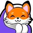 Fox Cozy Discord Emoji