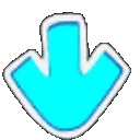 down