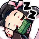 Nezuko_Sleep Discord emoji
