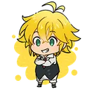 meliodas_laught Discord Emoji