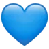 blueheart_1f499 Discord Emoji