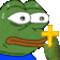 PepeCrossAnim Discord Emoji