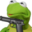 LA_KermitGun Discord emoji