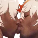 KazuHomiesKissing