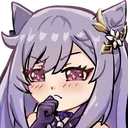 AA_Keqing_Think Discord Emoji