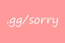 sorry