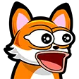 Pog Fox Discord Emoji