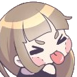 girl_bleh Discord emoji
