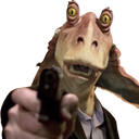 jarjar_gun Discord emoji