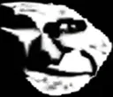 UUP_Distortedtrollface Discord Emoji