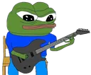 PepeElectricGuitar Discord Emoji