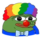 3PPepeclown Discord Emoji