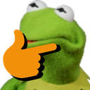 LA_Kermitthink Discord emoji