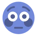 blurpleflushed Discord Emoji