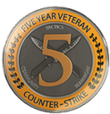 5yrveteran Discord emoji