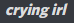 cryingirl Discord emoji