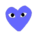 Md Sblue Heart3 Discord Emoji