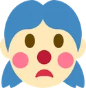 5531_clown_girl_frown Discord Emoji