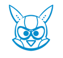 Logosymbolnofillblue Discord Emoji
