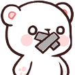 WL_Shh_Bear Discord emoji
