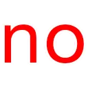 no
