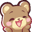 e_BearSmileBlush Discord emoji